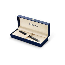 Ручка-роллер Waterman "Hemisphere Matt Black PТ" черная, 0,8мм, подарочная упаковка