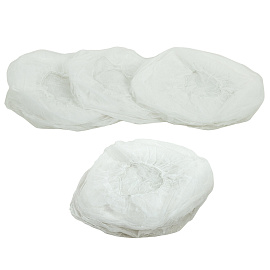 Шапочка-берет белая, КОМПЛЕКТ 100 шт., спанбонд 14 г/м2, KLEVER фото Шапочка-берет белая, КОМПЛЕКТ 100 шт., спанбонд 14 г/м2, KLEVER