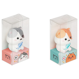 Точилка MESHU, "Kitten", 1 отверстие, ассорти фото Точилка MESHU, "Kitten", 1 отверстие, ассорти