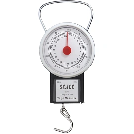 Весы -безмен механические, до 22 кг, цена деления 250 г, чёрные