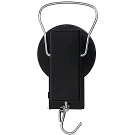 Весы -безмен механические, до 22 кг, цена деления 250 г, чёрные