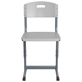 Стул ученический MET Универсал 3-5р.г. ПФ серый 7040/серый