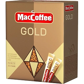 Кофе растворимый MacCoffee Gold, сублимированный 1,8гx30шт/уп