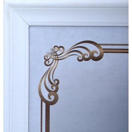 Рамка А4(21х30) деревянный багет, белая