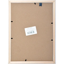 Рамка А4(21х30) деревянный багет, белая