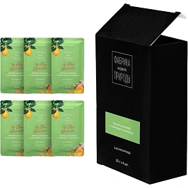 Шоколад Фабрика нашей природы белый с имбирем и лимоном, 20гx6шт/уп