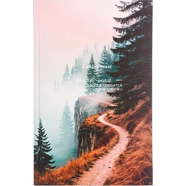 Ежедневник недатированный А5 Дорога 7БЦ, матовый, 128л, 1784296