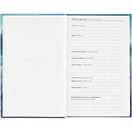 Ежедневник недатированный А5 Утро в лесу 7БЦ, матовый, 128л, 1784299