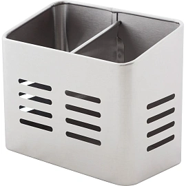 Подставка для столовых приборов с 2мя отделениями CARNALE, 16х9х13 см