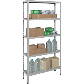 Стеллаж металлический Практик MS Strong 200/100х30/5 5 полок 1000х300х2000 мм