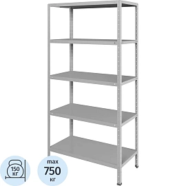 Стеллаж металлический MS Strong 200/100х50/5