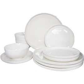 Набор столовой посуды 12 пр, цв.белый