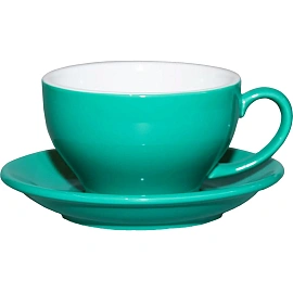 Чайная пара P.L. Proff Cuisine Barista фарфоровая 300 мл (6 штук в упаковке, 81223792)