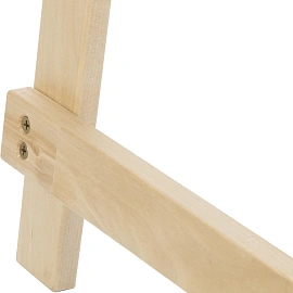 Мольберт напольный Хлопушка Комус Арт, 60х120см, односторонний, фанера