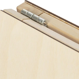 Мольберт напольный Хлопушка Комус Арт, 60х120см, односторонний, фанера