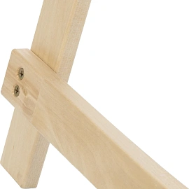 Мольберт напольный Хлопушка Комус Арт, 60х120см, двусторонний, фанера