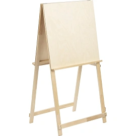 Мольберт напольный Хлопушка Комус Арт, 60х120см, двусторонний, фанера