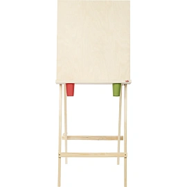 Мольберт напольный Хлопушка Комус Арт 60х135см, одностор., 2 стакана