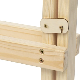 Мольберт напольный Хлопушка Комус Арт 60х135см, одностор., 2 стакана