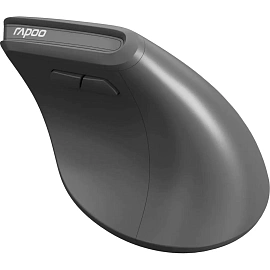 Мышь компьютерная RAPOO беспроводная вертикальная EV310M цвет - Dark Grey