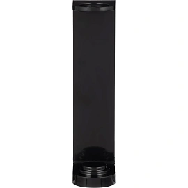 Держатель для флакона настенный,пластиковый,черный, 12шт/уп