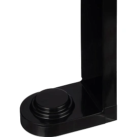 Держатель для флакона настенный,пластиковый,черный, 12шт/уп