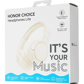 Наушники Honor Choice Headphones Lite Beige (SHB-ME00) (5504AEAF)