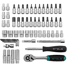 Набор инструмента автомобильный Stels 57 предметов (14101) фото Набор инструмента автомобильный Stels 57 предметов (14101)