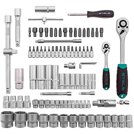 Набор инструмента автомобильный Stels 94 предмета (14106) фото Набор инструмента автомобильный Stels 94 предмета (14106)