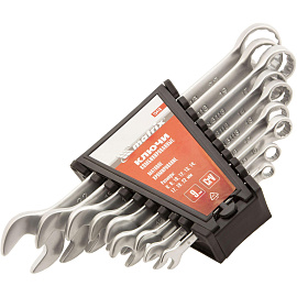 Набор ключей комбинированных 9 шт (6-22 мм) MATRIX 15410