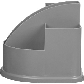 Подставка-органайзер для канцелярских принадлежностей Attache Авангард 5 отделений серая 10.8x13.2x12.2 см фото Подставка-органайзер для канцелярских принадлежностей Attache Авангард 5 отделений серая 10.8x13.2x12.2 см