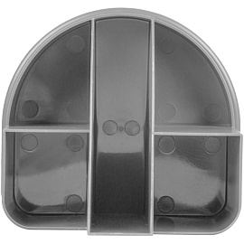 Подставка-органайзер для канцелярских принадлежностей Attache Авангард 5 отделений серая 10.8x13.2x12.2 см фото Подставка-органайзер для канцелярских принадлежностей Attache Авангард 5 отделений серая 10.8x13.2x12.2 см