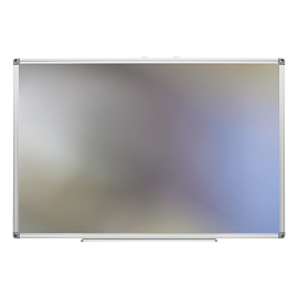 Доска магнитно-меловая OfficeSpace, 60*90см, алюминиевая рамка, полочка