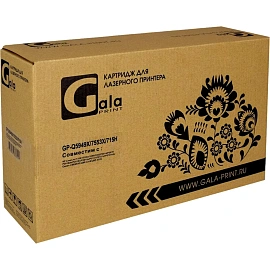 Картридж лазерный универсальный  GalaPrint Q5949X/Q7553X чер. пов.емк