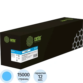 Картридж лазерный Cactus CS-TK5215C TK-5215 гол. для Kyocera 406ci