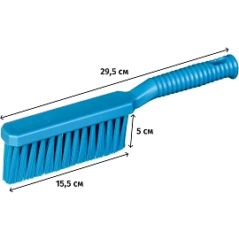 Щетка -сметка NV, средняя жесткость, синяя 295мм_NV-02510-3B