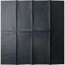 Салфетки бумажные 2сл 33х33см 1/8 слож черные 100шт/уп