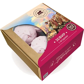 Зефир Петербургский КондитерЪ с натуральными ягодами черной смородины, 200г