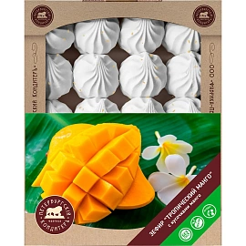 Зефир Тропический Манго Петербургский КондитерЪ с натур кус манго, TV, 1кг