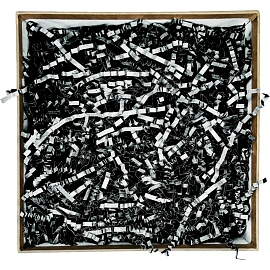 Наполнитель бумажный ЧЕРНЫЙ 100гр БН137