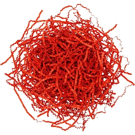 Наполнитель бумажный КРАСНЫЙ 100гр БН119