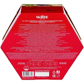 Чай ассорти Maitre de The Цветы 60 пакетиков фото Чай ассорти Maitre de The Цветы 60 пакетиков