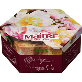 Чай ассорти Maitre de The Цветы 60 пакетиков фото Чай ассорти Maitre de The Цветы 60 пакетиков