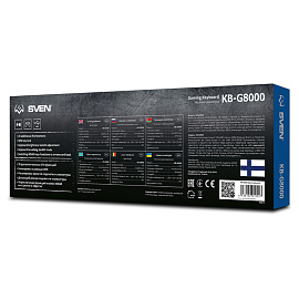 Клавиатура Sven KB-G8000, USB, подсветка, черный фото Клавиатура Sven KB-G8000, USB, подсветка, черный