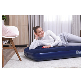 Надувной матрас 76х185х22 см, до 150 кг, BESTWAY, 67000