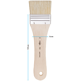 Кисть-флейц художественная Гамма, щетина, №5