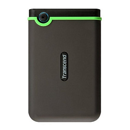 Внешний жесткий диск HDD (накопитель) Transcend StoreJet 25M3S 1 ТБ USB 3.0 (TS1TSJ25M3S)