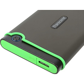 Внешний жесткий диск HDD (накопитель) Transcend StoreJet 25M3S 1 ТБ USB 3.0 (TS1TSJ25M3S)