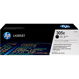 Картридж лазерный HP 305X CE410X черный оригинальный повышенной емкости