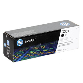Картридж лазерный HP 305X CE410X черный оригинальный повышенной емкости